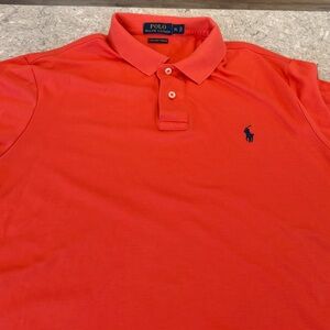 Polo Ralph Lauren Men's Pima Soft Touch PoloShirt in Vivid Red-XL